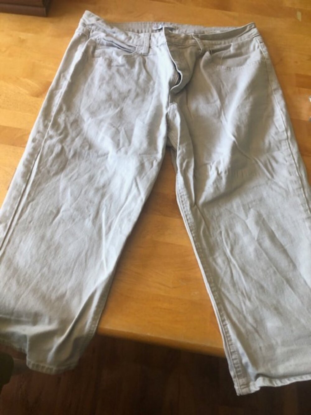 Tan Capri Pants